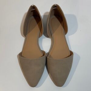Old Navy Women's Taupe D'Orsay Flats
